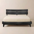 Aurora Solid Wood Bed Frame & Nightstand