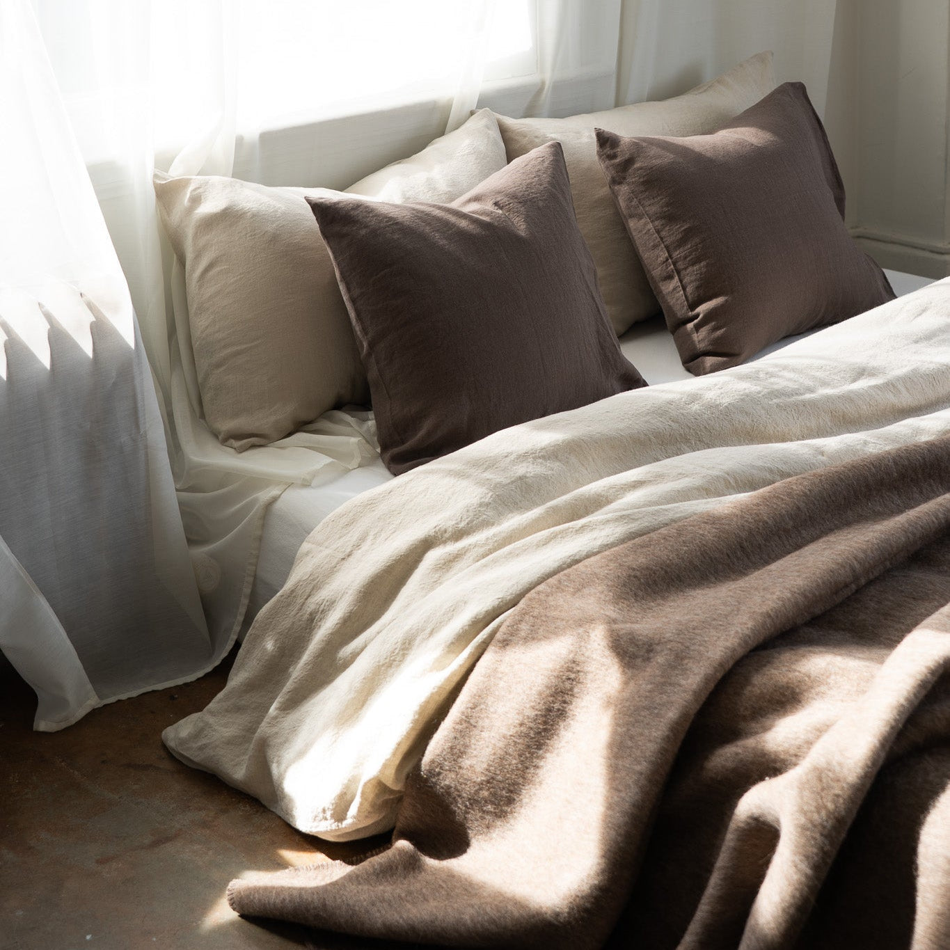 Sömn Home | Lana Wool Throw Blanket