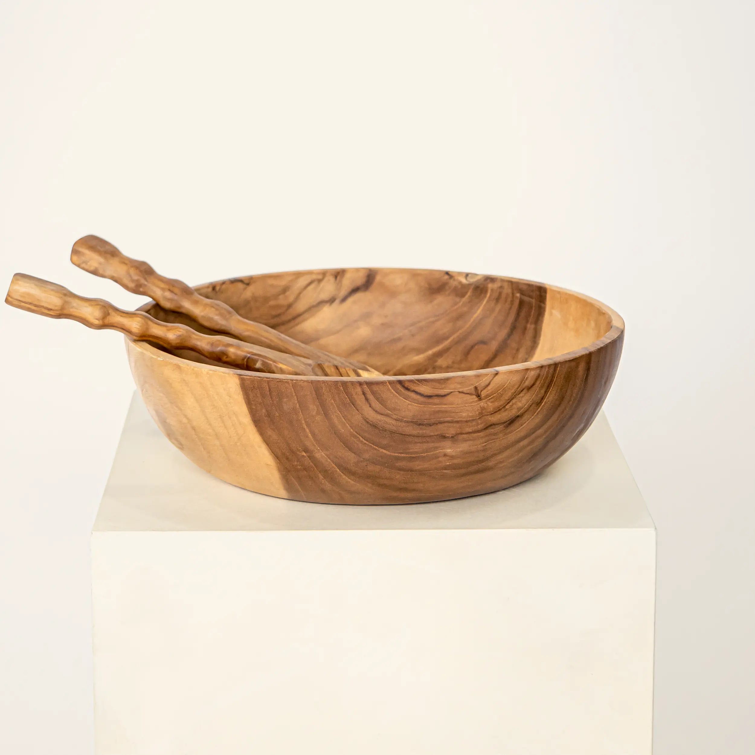 NEW Teak Wood Salad Bowl