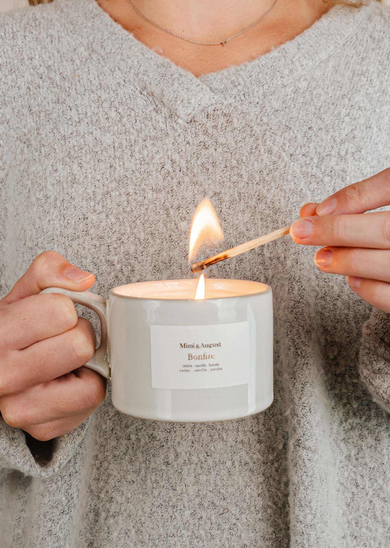 The Bonfire Reusable Soy Candle