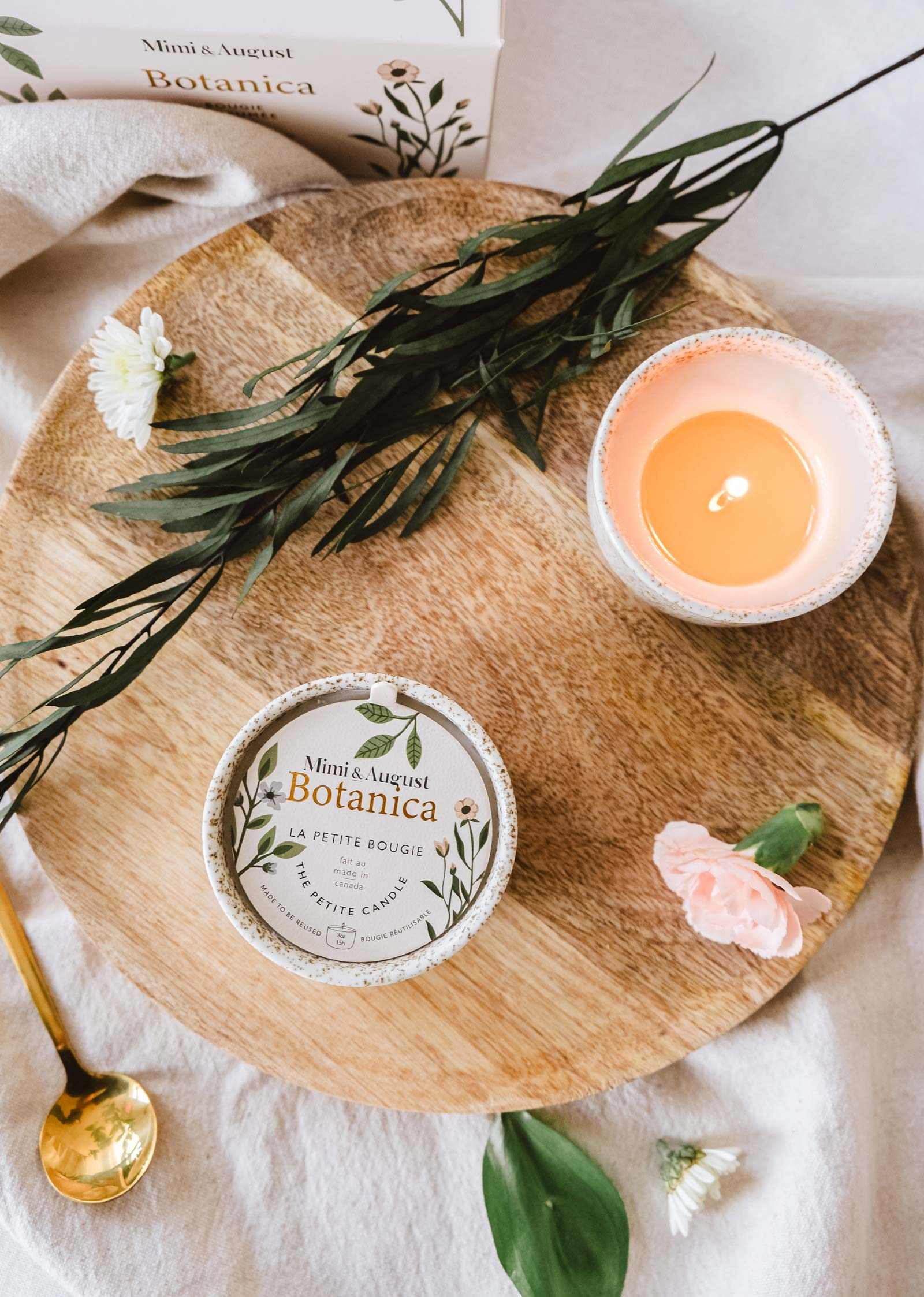 The Botanica Reusable Soy Candle