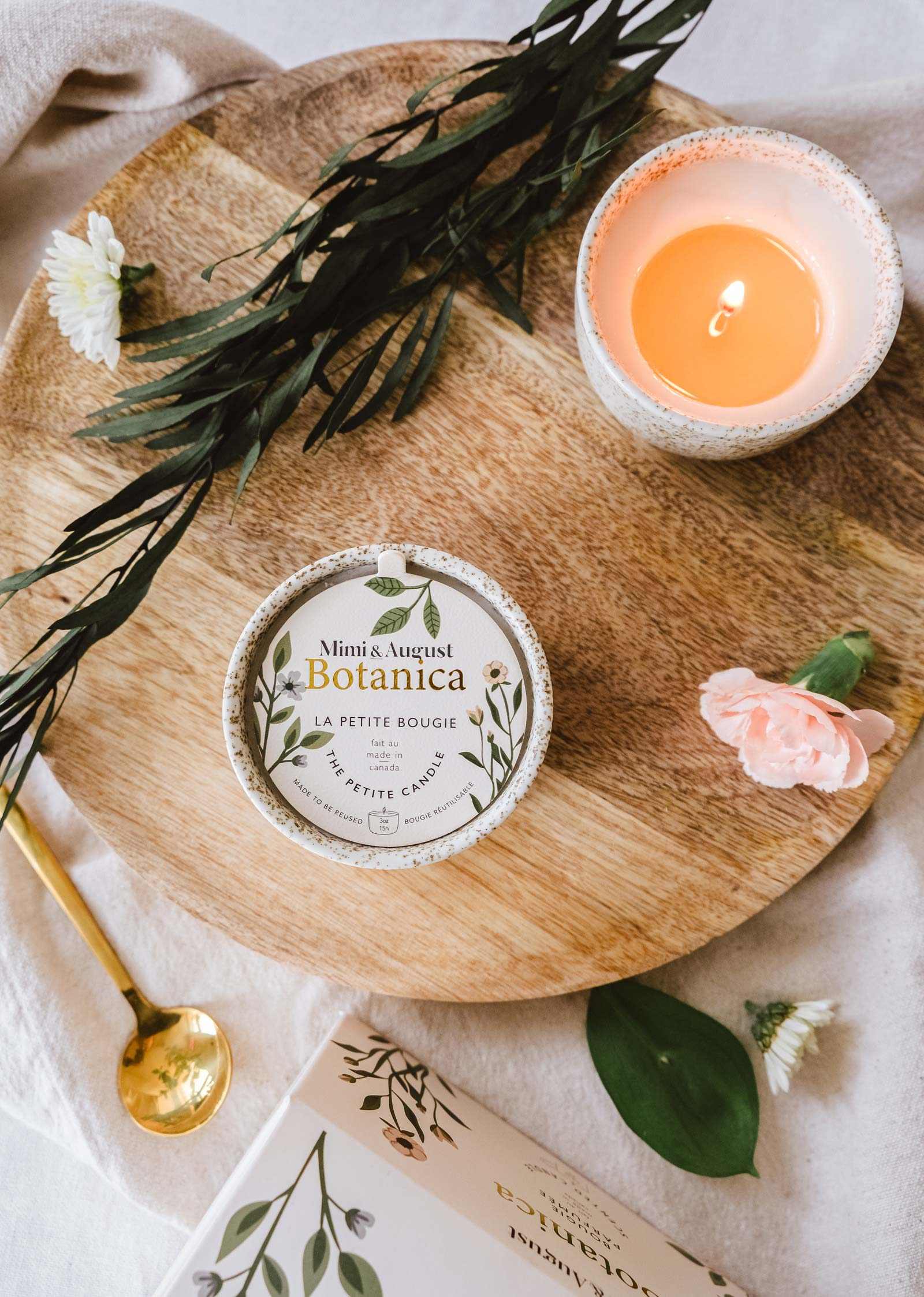 The Botanica Reusable Soy Candle