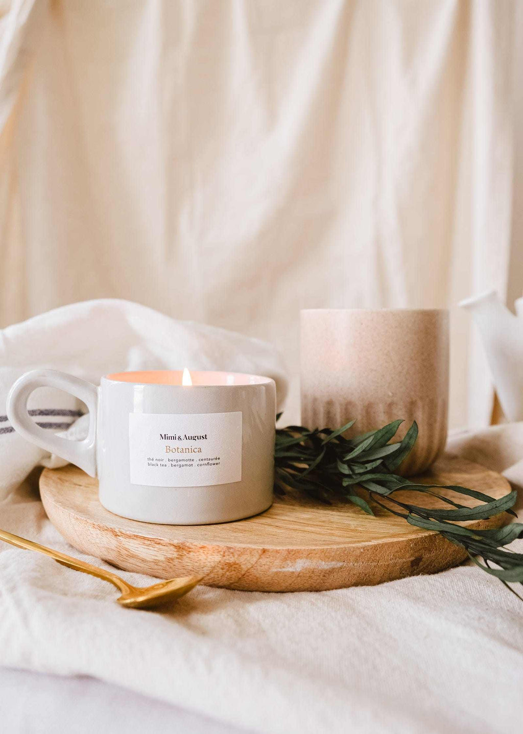 The Botanica Reusable Soy Candle