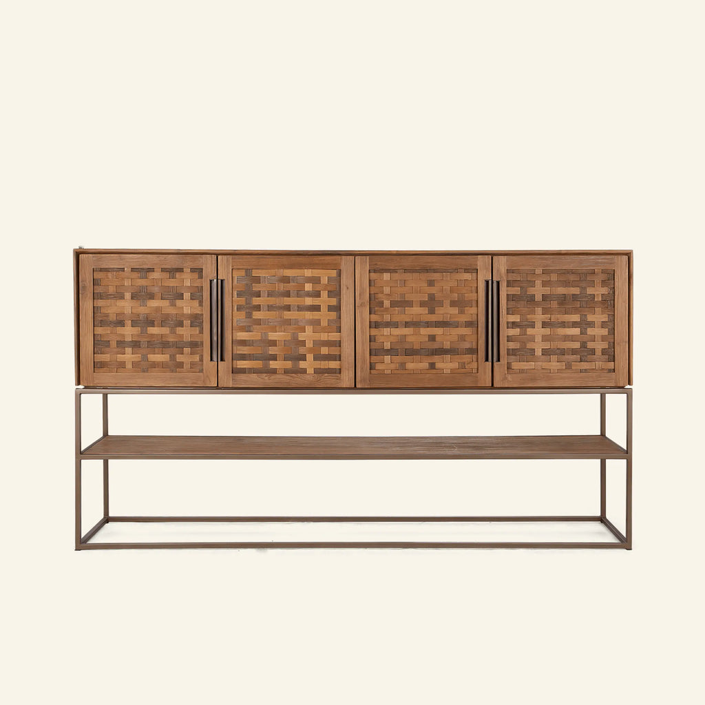 Karma Pure tall dresser with 4 doors and 1 open shelf | dBodhi