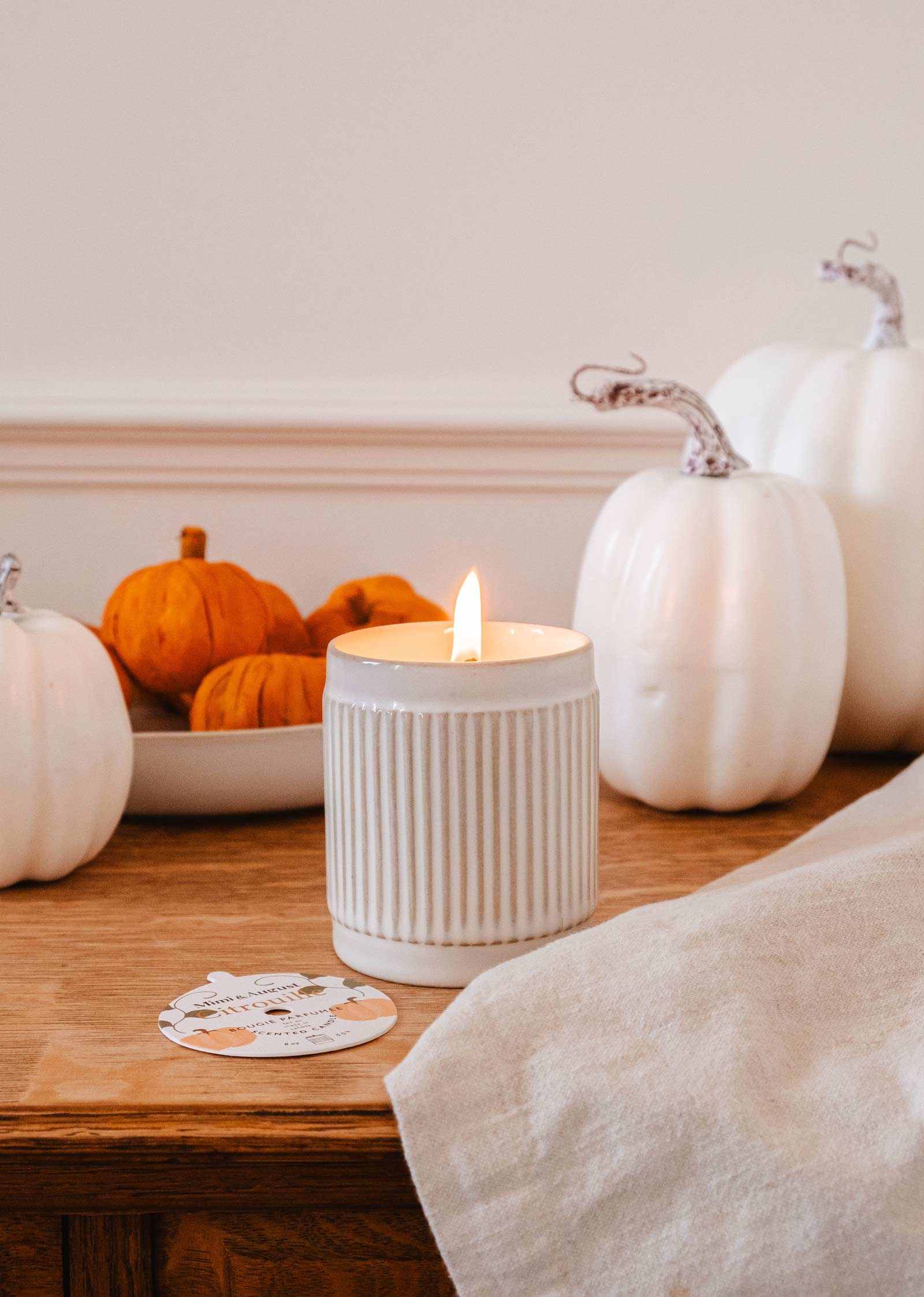 The Citrouille Reusable Soy Candle