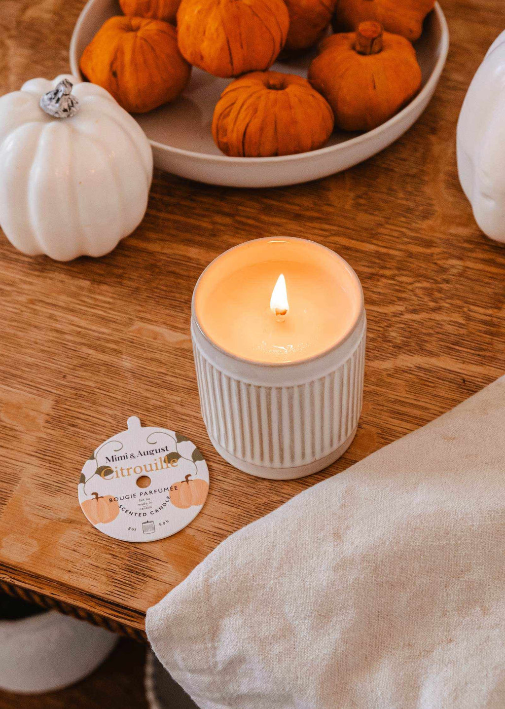 The Citrouille Reusable Soy Candle