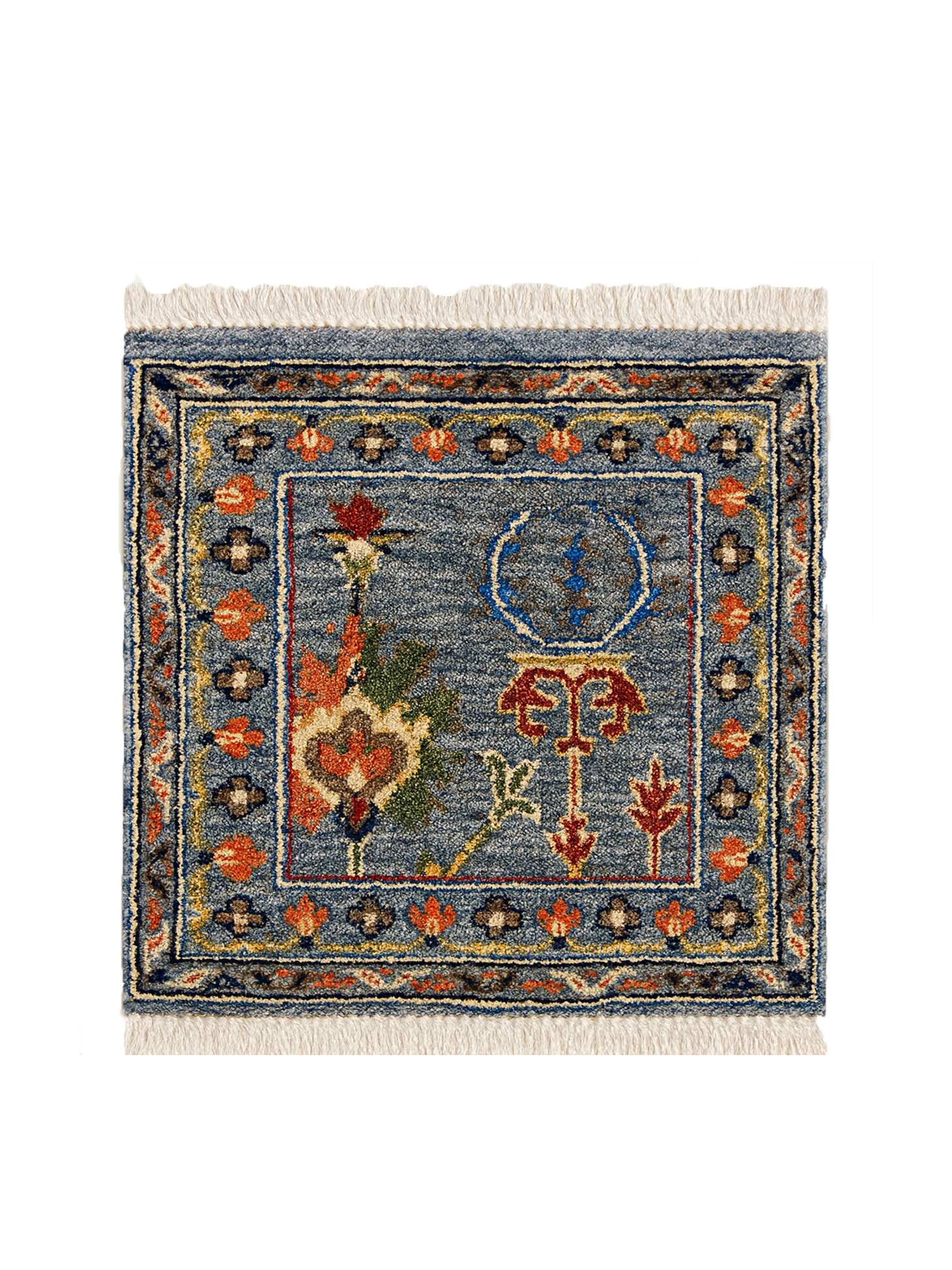 Cove Hand Knotted Rug Sample - 30 x 30 cm