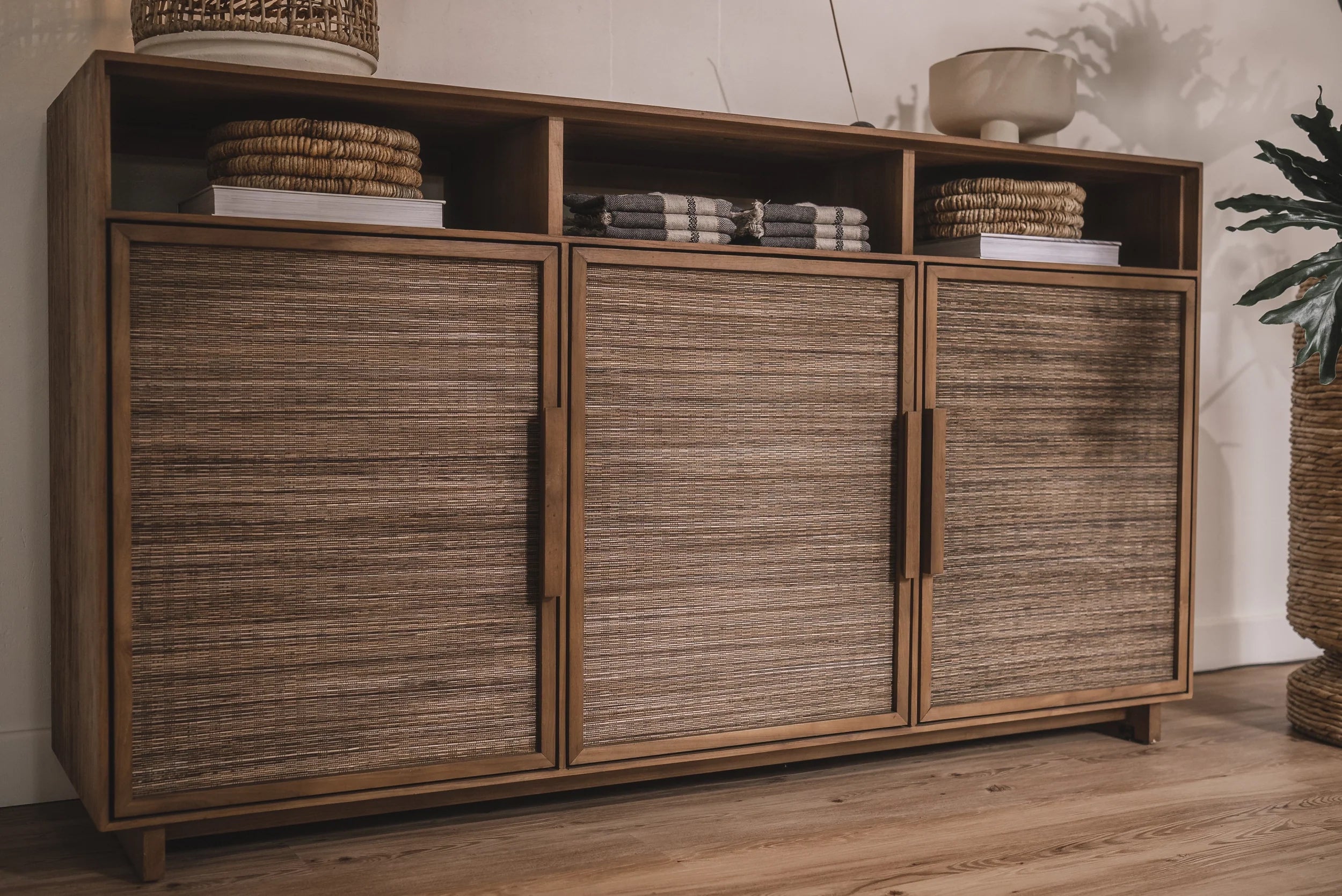 Hopper 3-Door Tall Chest of Drawers
