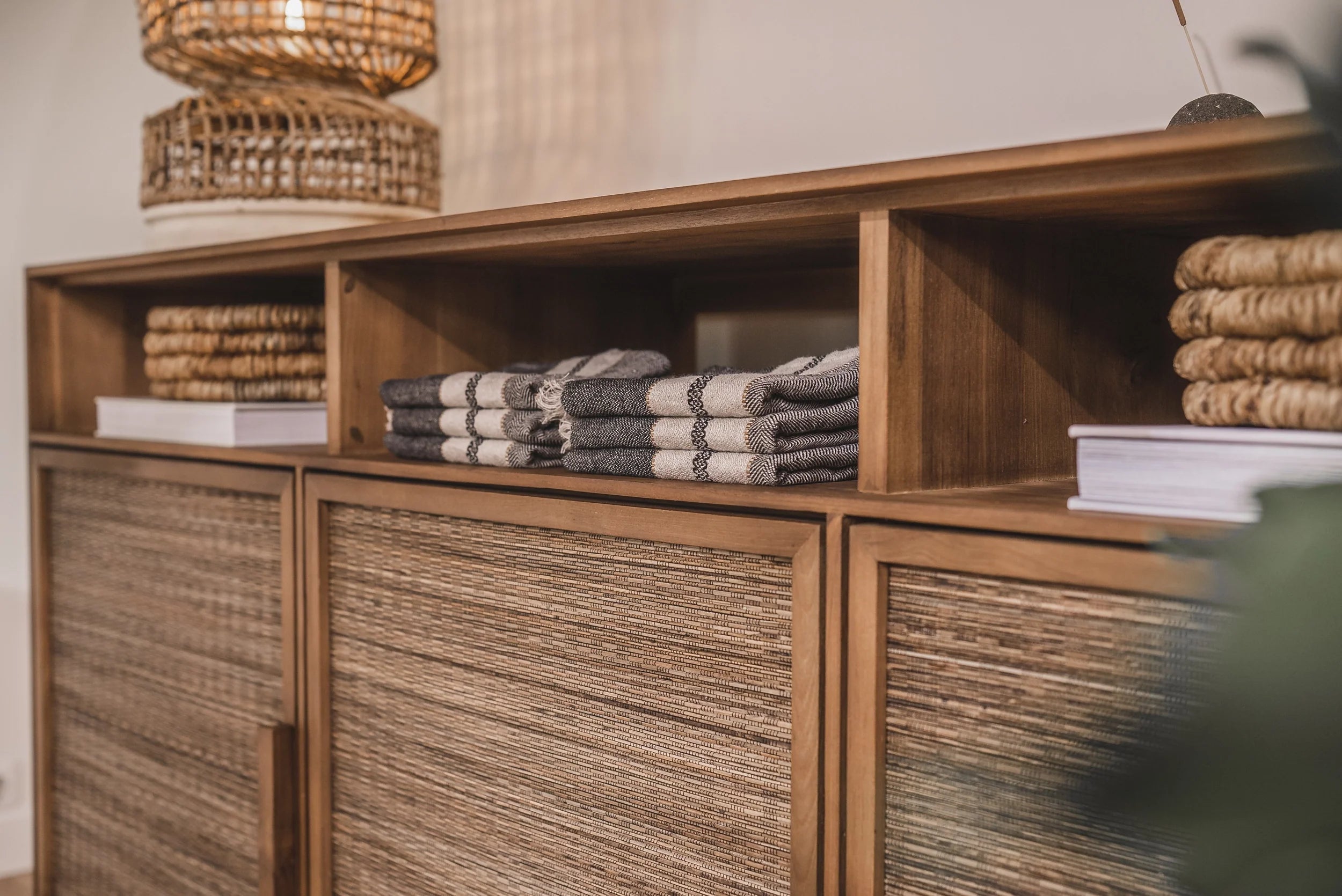 Hopper 3-Door Tall Chest of Drawers