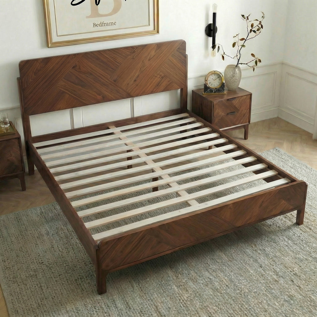 The Beckett Solid Wood Bed Frame