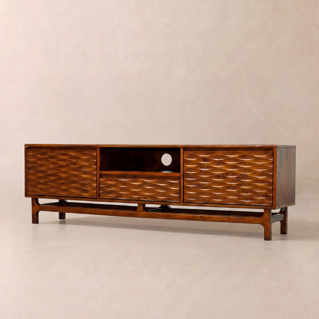 Elara Solid Wood TV Stand