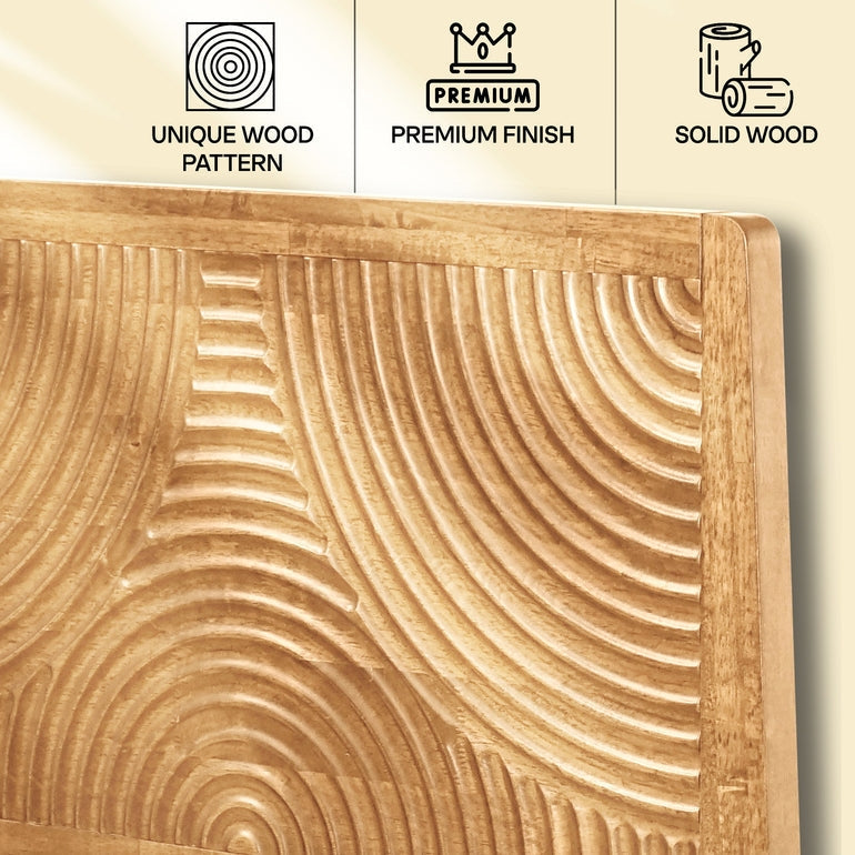 Harmony Solid Wood Platform Bed Frame