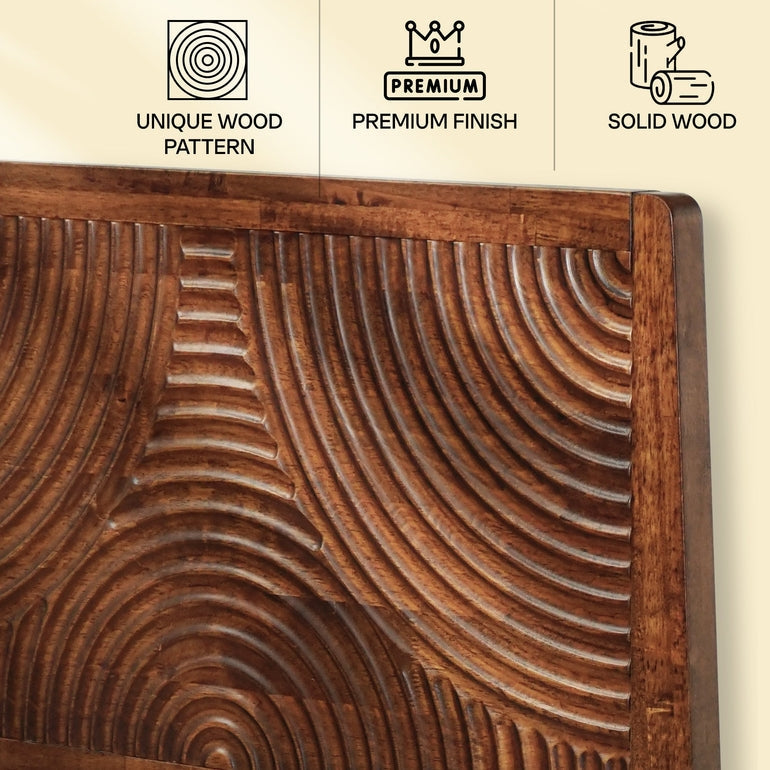 Harmony Solid Wood Platform Bed Frame