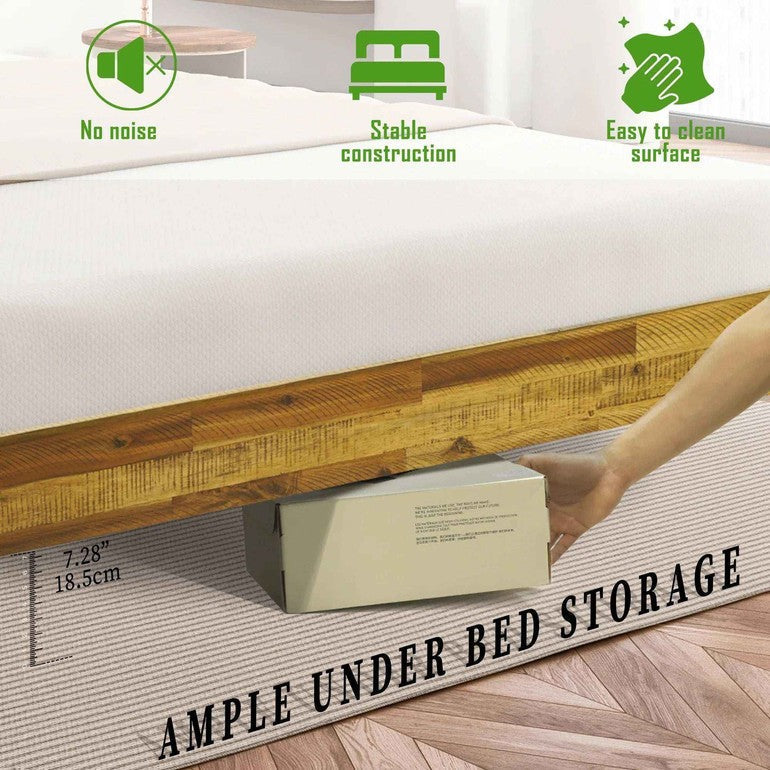 Sierra Deluxe Solid Wood Bed Frame