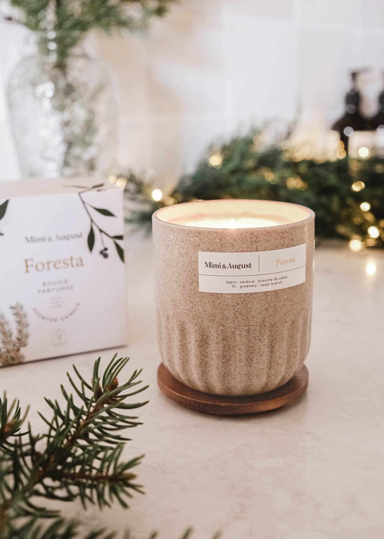 The Foresta Reusable Soy Candle