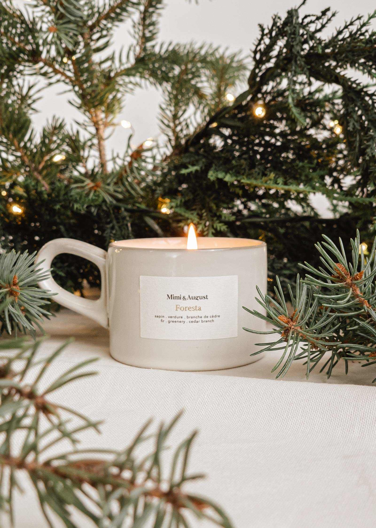 The Foresta Reusable Soy Candle