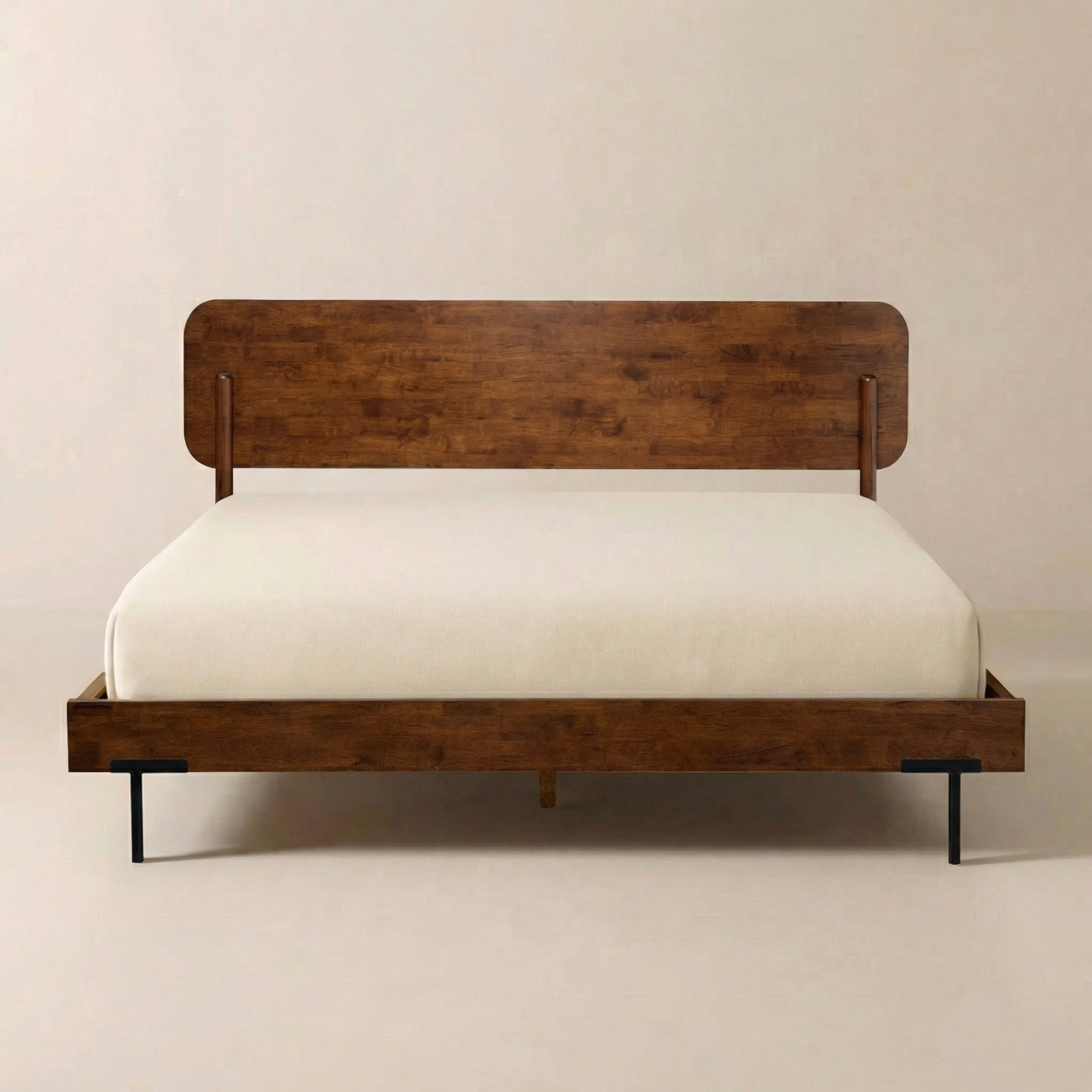The Farrow Solid Wood Bed Frame