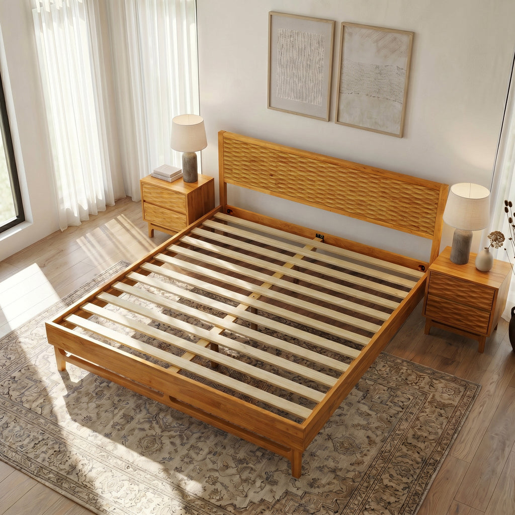 The Emma Solid Wood Bed Frame