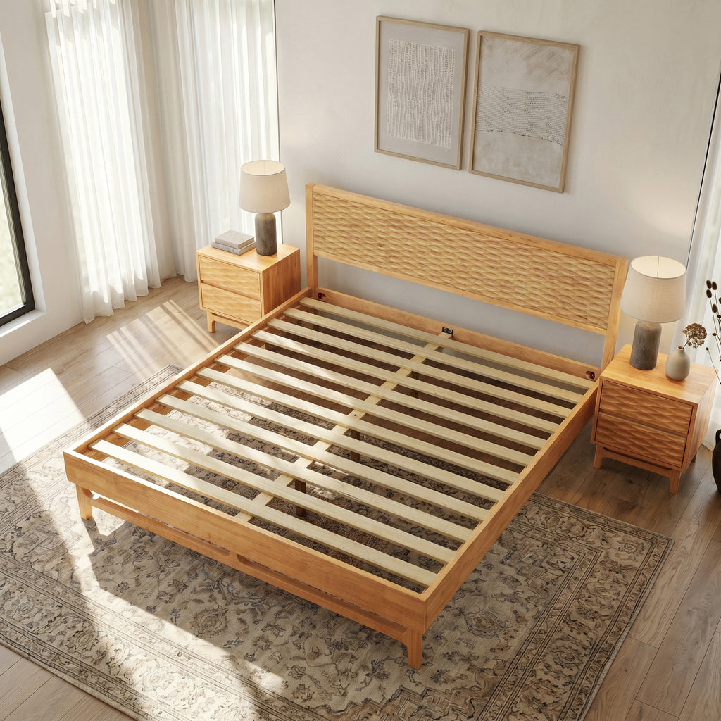The Emma Solid Wood Bed Frame