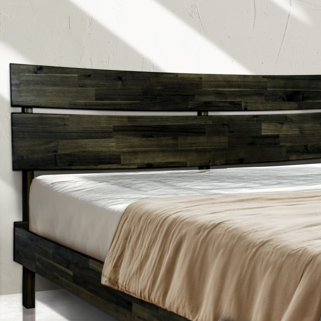 Aurora Solid Wood Bed Frame