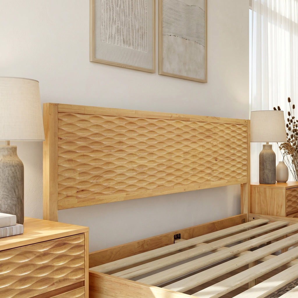 The Emma Solid Wood Bed Frame