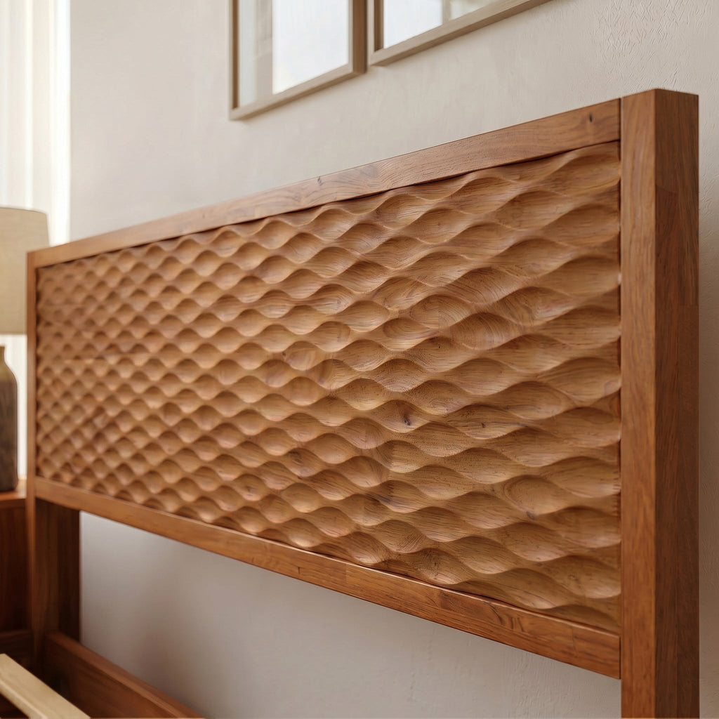 The Emma Solid Wood Bed Frame