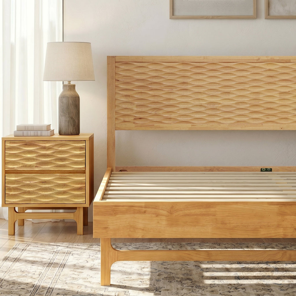 The Emma Solid Wood Bed Frame