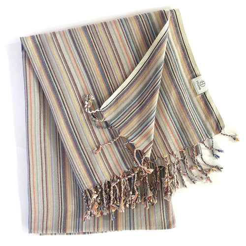 Casablanca Sustainable Turkish Towel / Blanket - Soft Pink