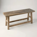 NEW Leon Recycled Teak Bench -90cm