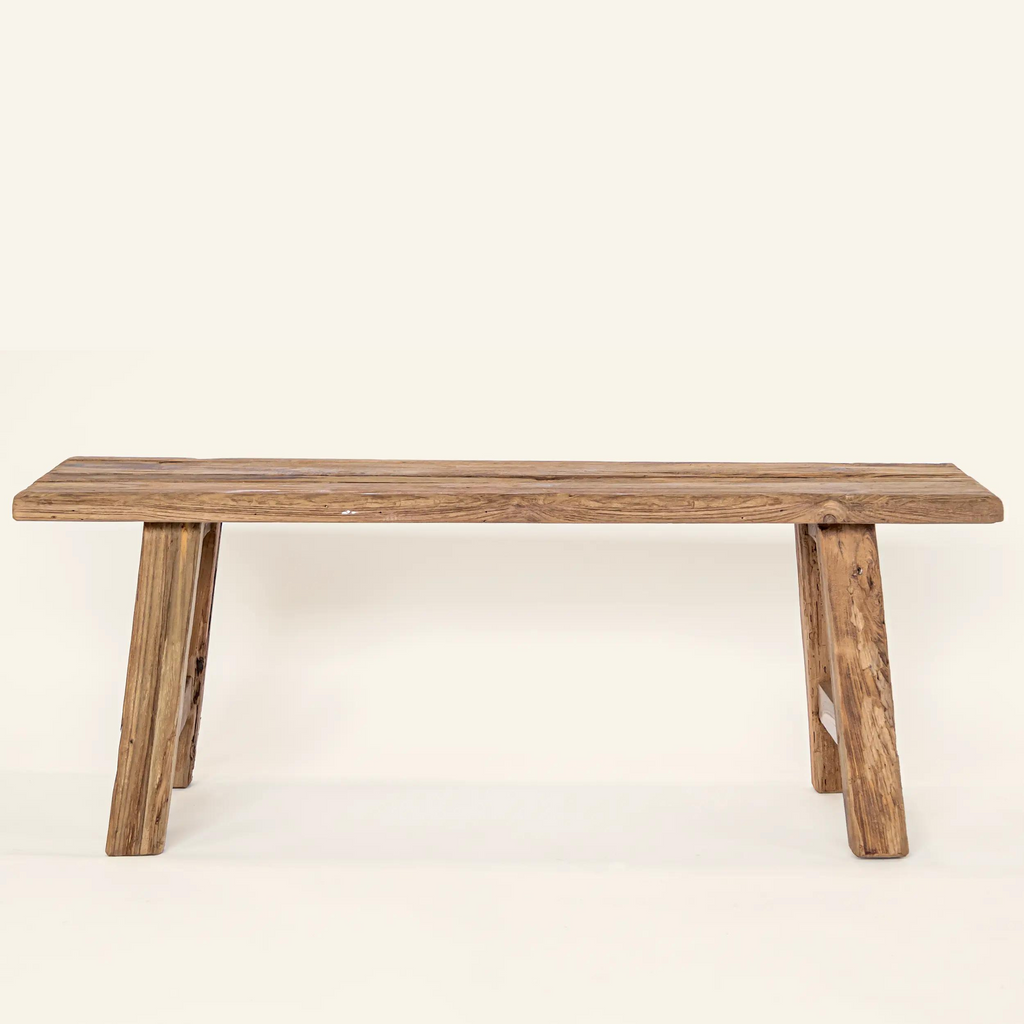 NEW Vintage Bench With A Frame Legs