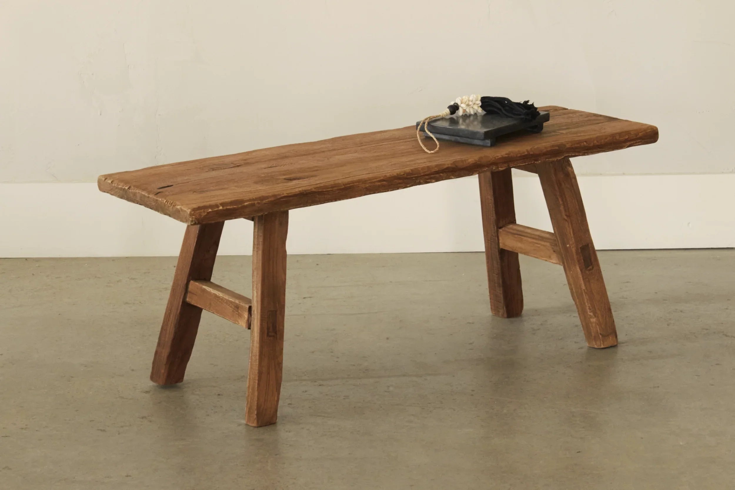 NEW Vintage Bench With A Frame Legs