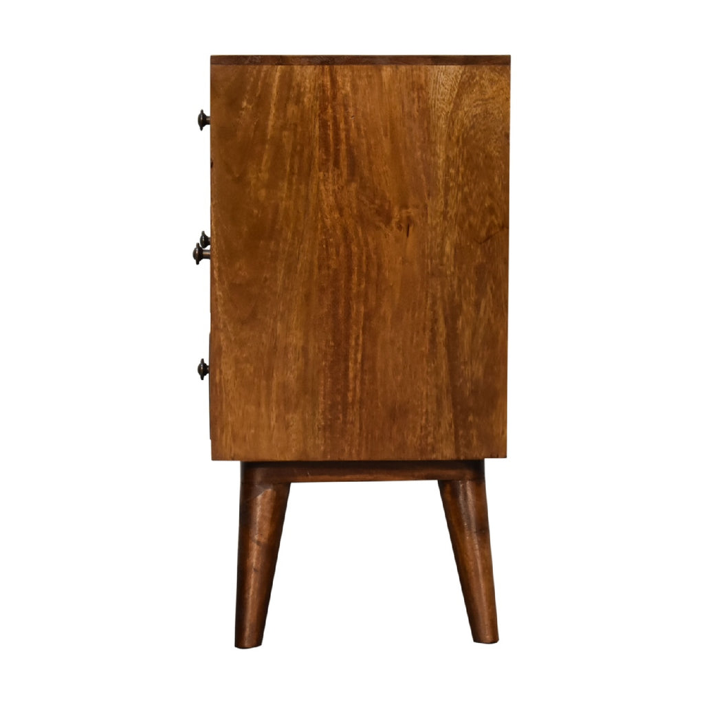 bulk Chestnut Nordic Style 4 Drawer