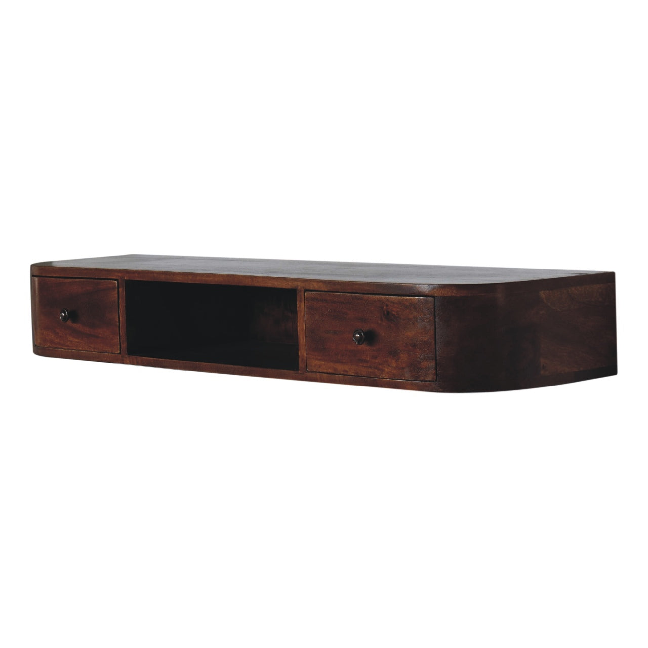 Lunar 2 Drawer Wall Mounted Console-2