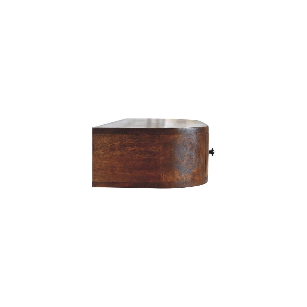 Lunar 2 Drawer Wall Mounted Console-7
