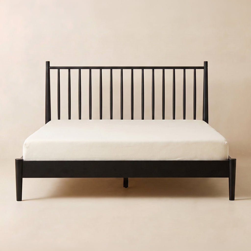 The Indra Wooden Bed Frame