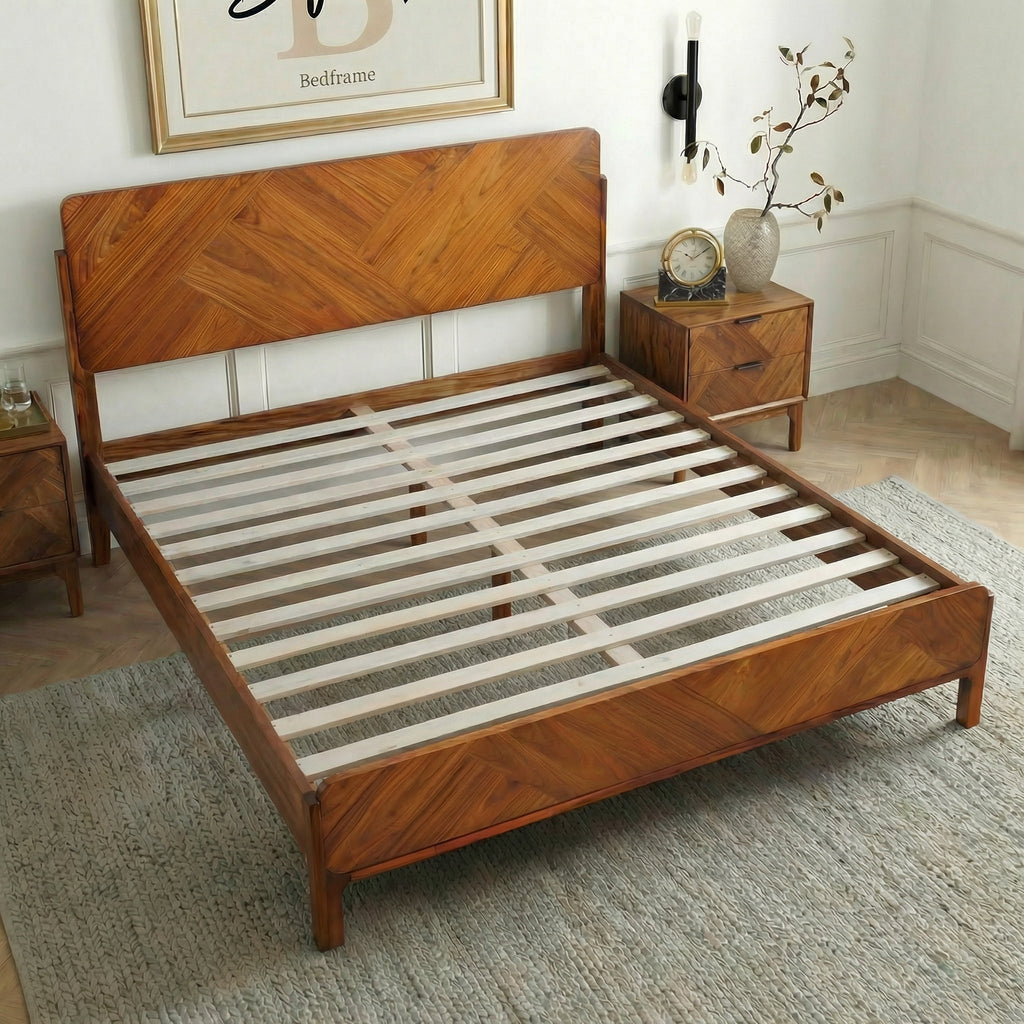 The Beckett Solid Wood Bed Frame