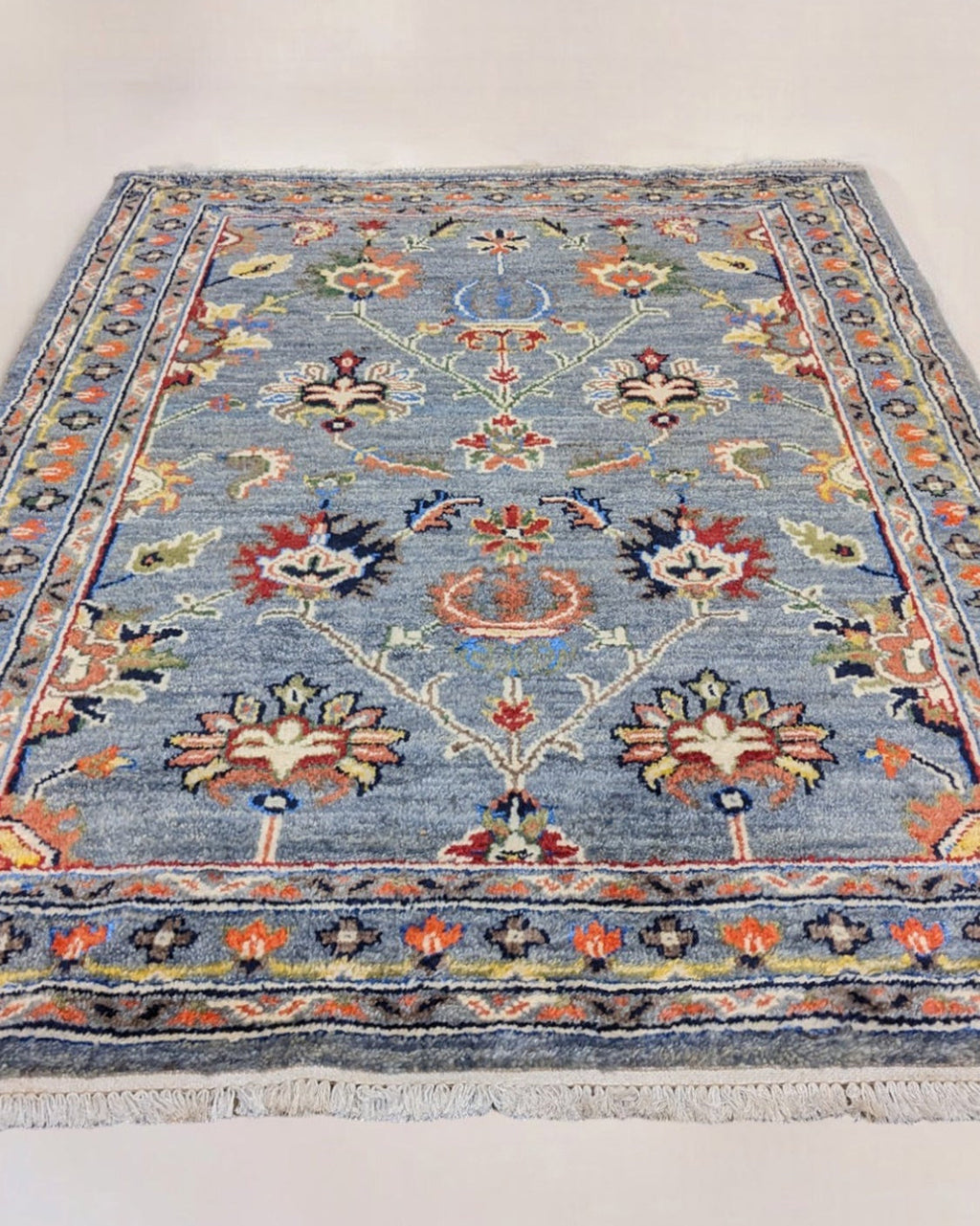 Cove Hand Knotted Rug Sample - 30 x 30 cm
