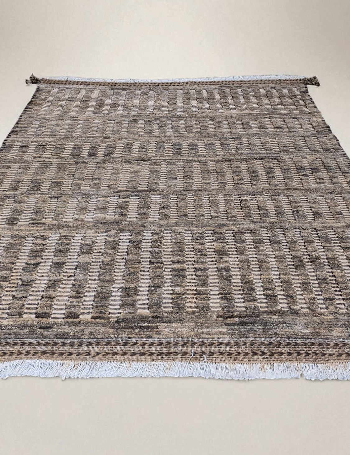 Sable Hand Knotted Rug Sample - 30 x 30 cm