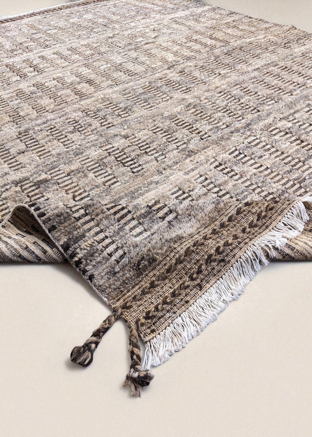Sable Hand Knotted Rug Sample - 30 x 30 cm