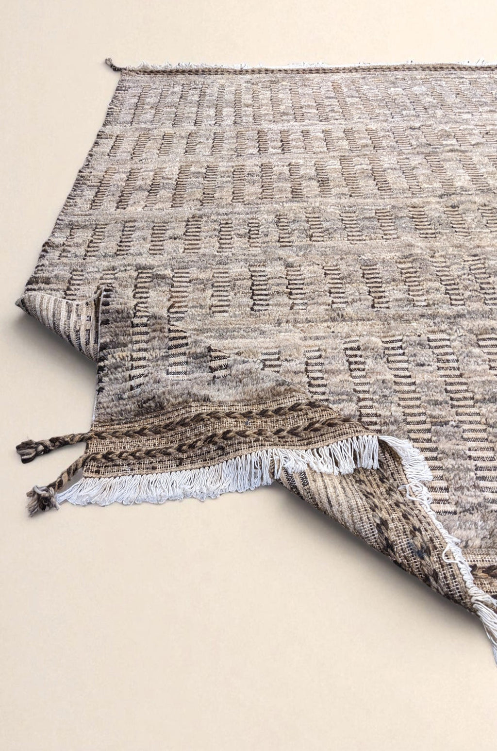 Sable Hand Knotted Rug Sample - 30 x 30 cm