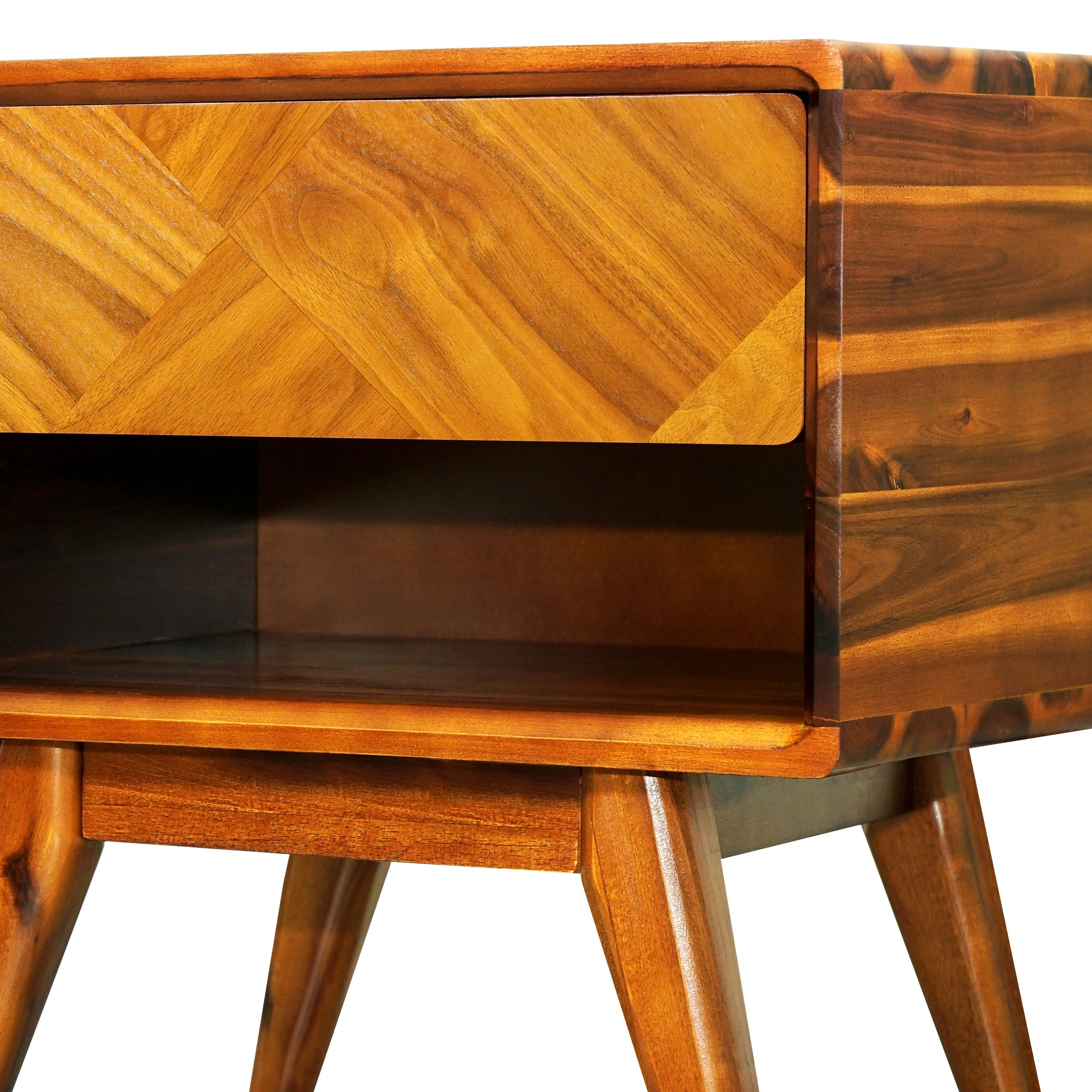 Laden Solid Wood Nightstand