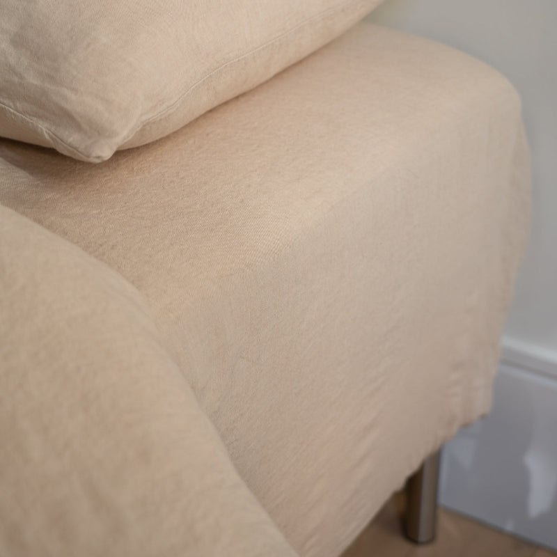 Sömn Linen Fitted Sheet