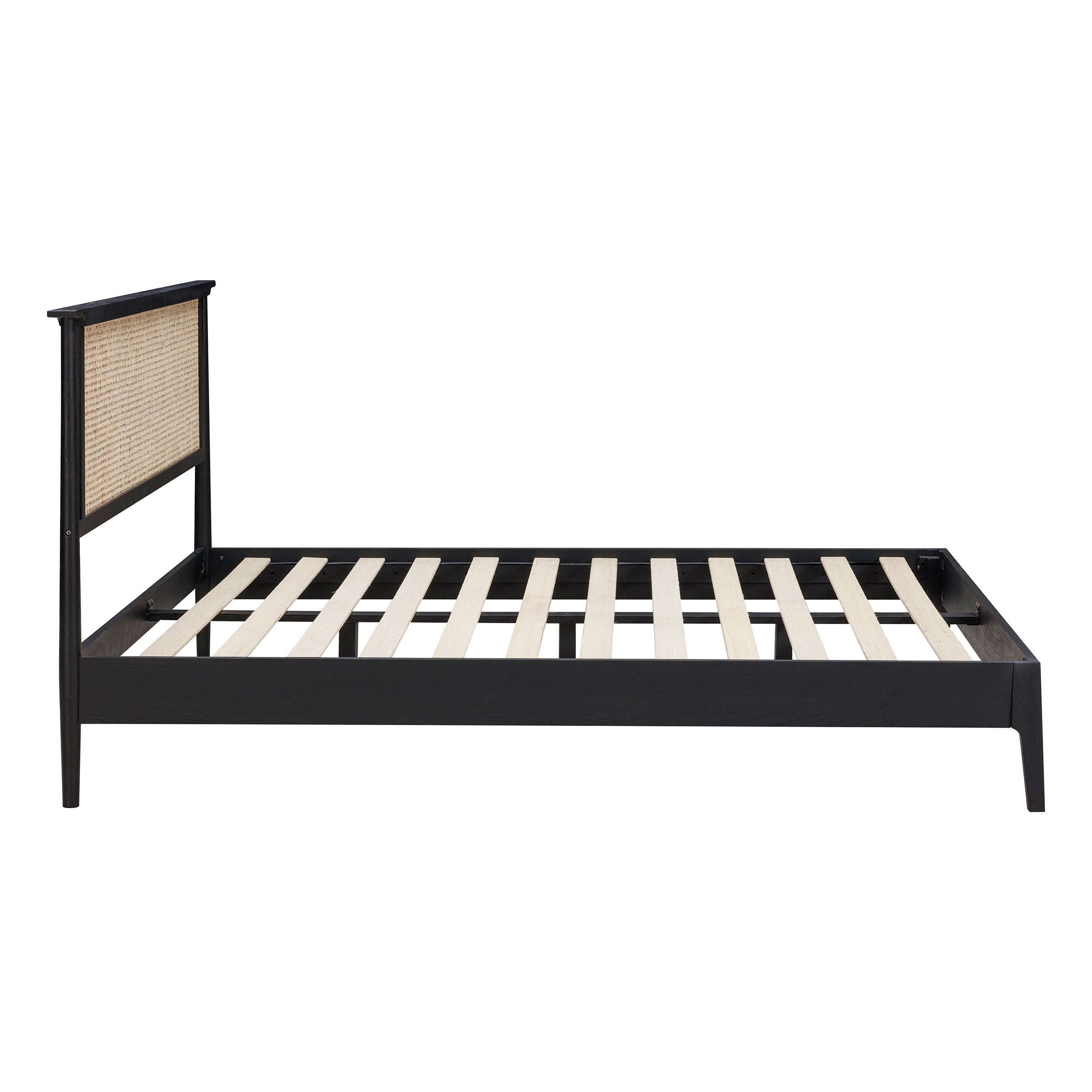 The Riven Natural Rattan Bed Frame