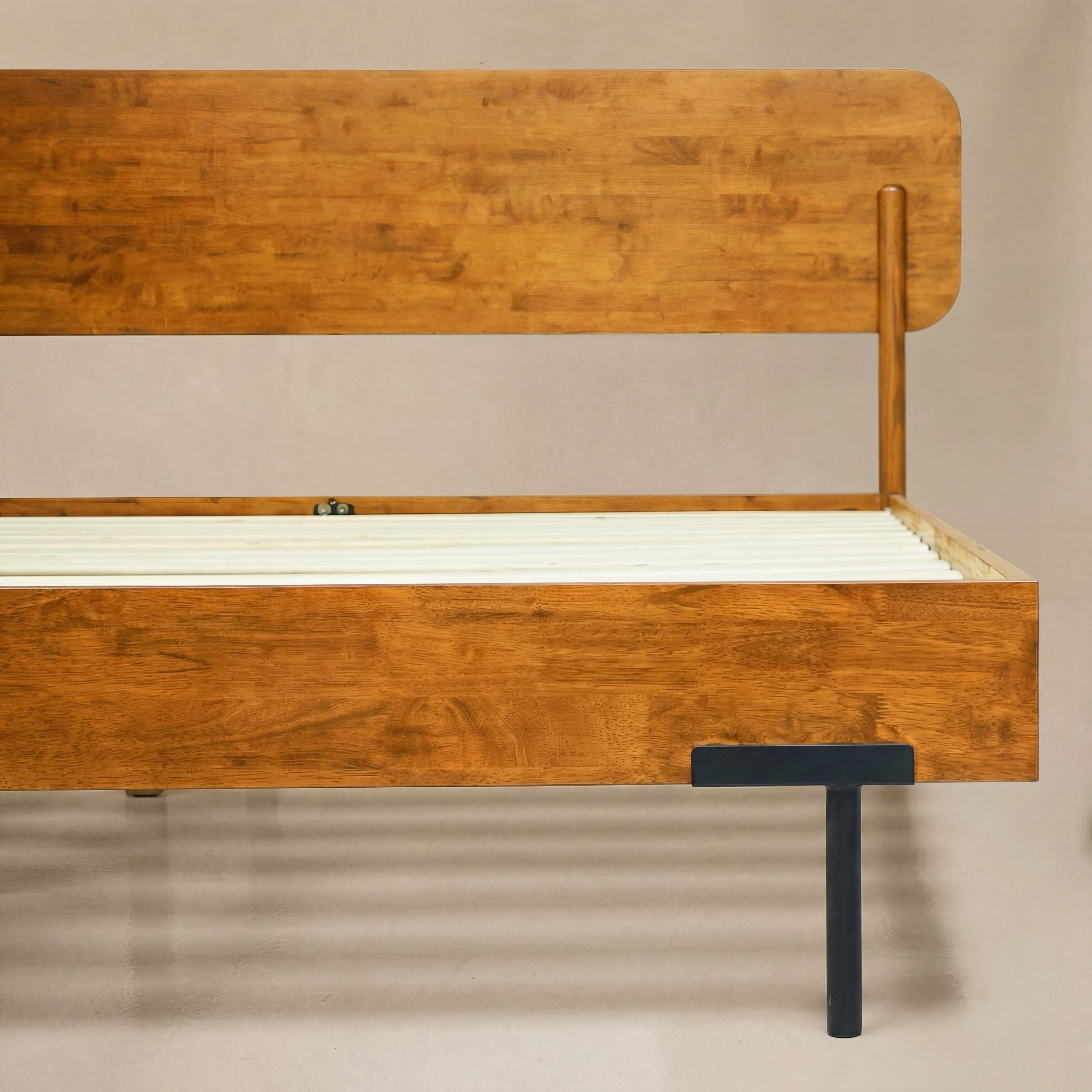 The Farrow Solid Wood Bed Frame