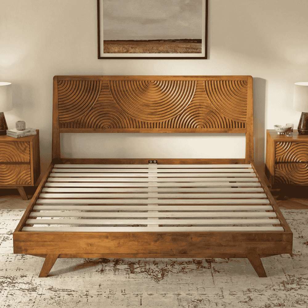 The Halden Solid Wood Bed Frame
