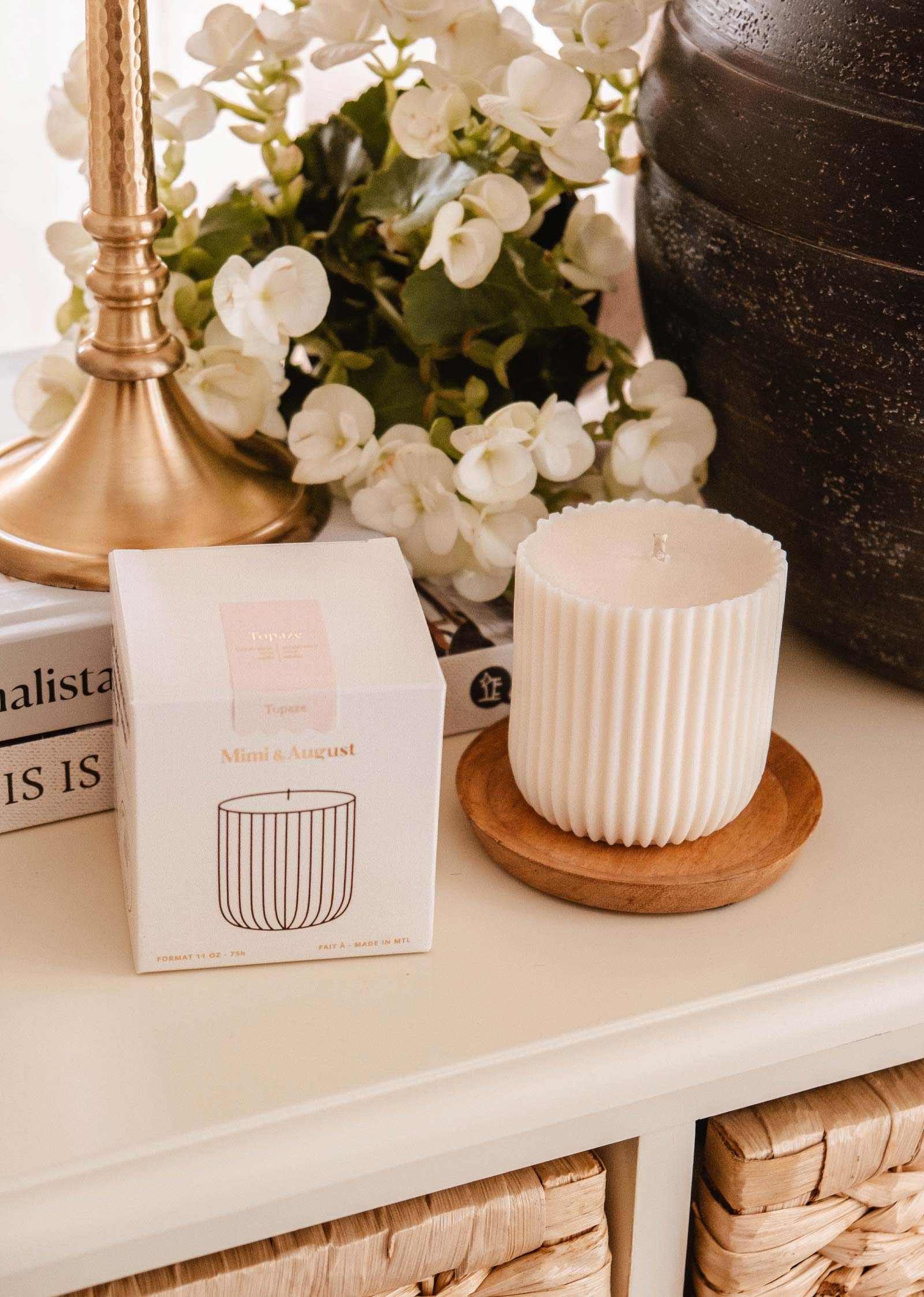 The Topaze Soy Candle Refill