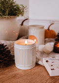 The Ambre Reusable Soy Candle