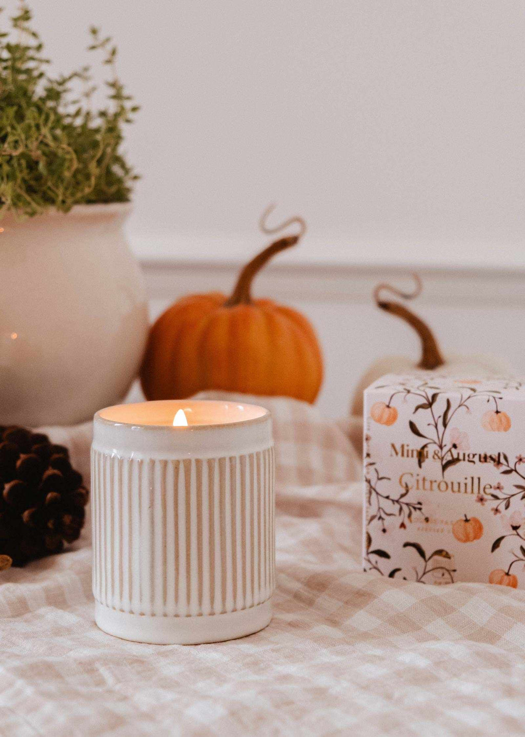 The Citrouille Reusable Soy Candle