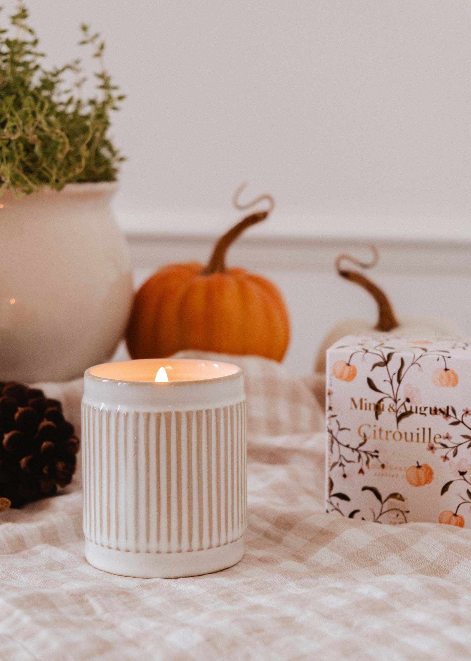 The Citrouille Reusable Soy Candle