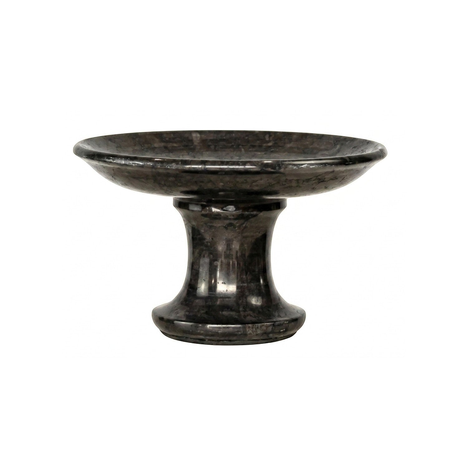 NEW Marble Serving Tray on a Stand - Anthracite Black